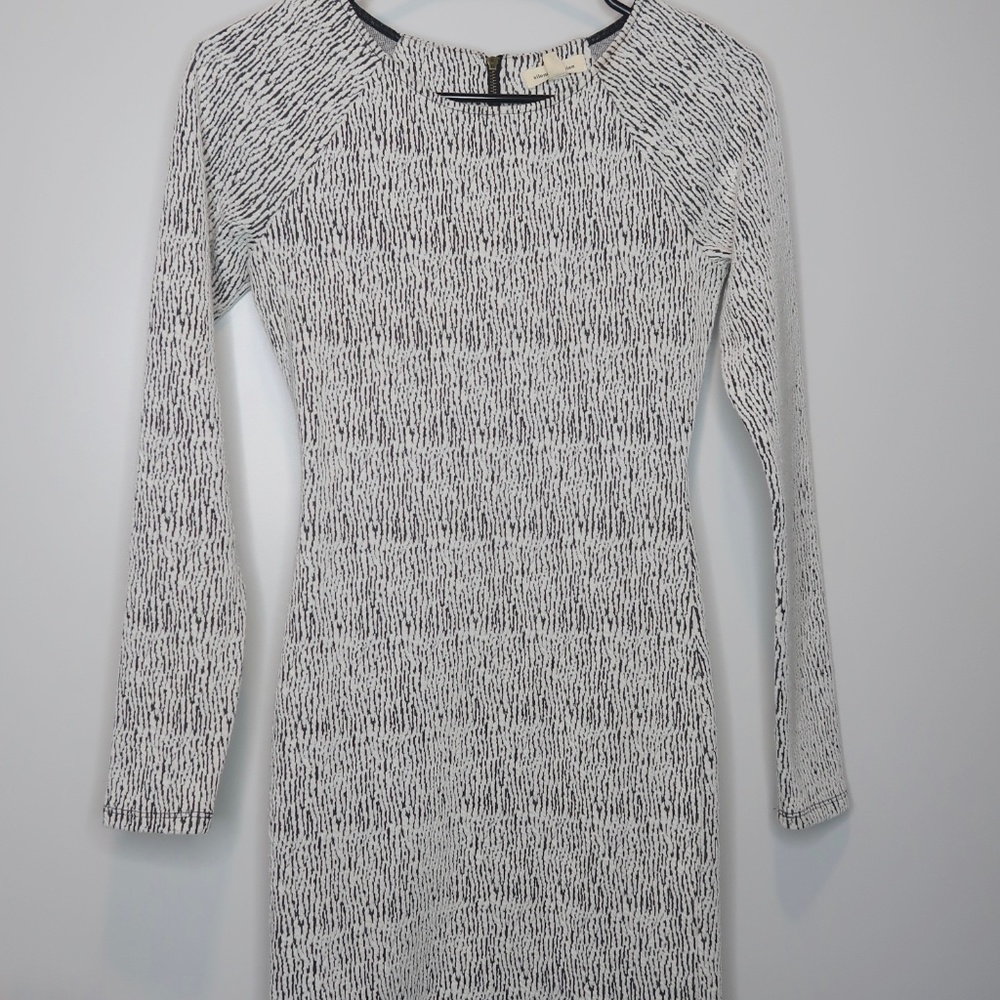 Abstract Bodycon Dress